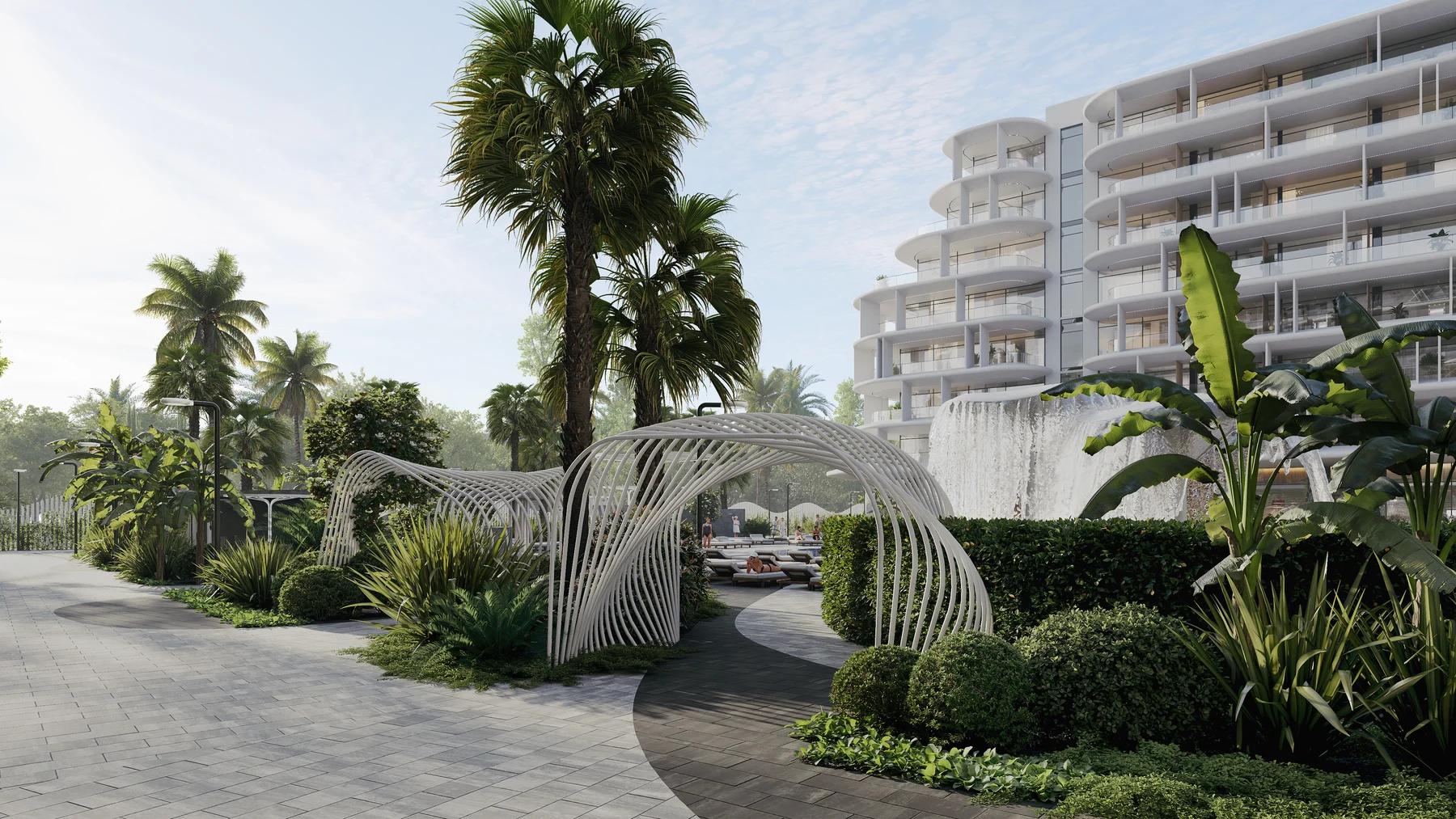 Mandarin Garden — архитектура территории